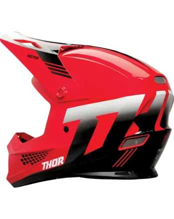 Мотокрос каска THOR SECTOR 2 CARVE RED/BLACK