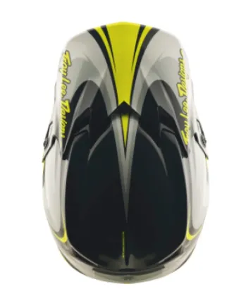 Mотокрос каска TROY LEE DESIGNS GP Pro Crossover - Grey/Yellow