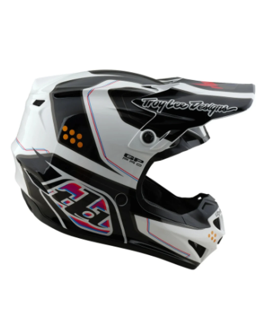 Mотокрос каска TROY LEE DESIGNS GP Pro Mips - Trooper White/Black