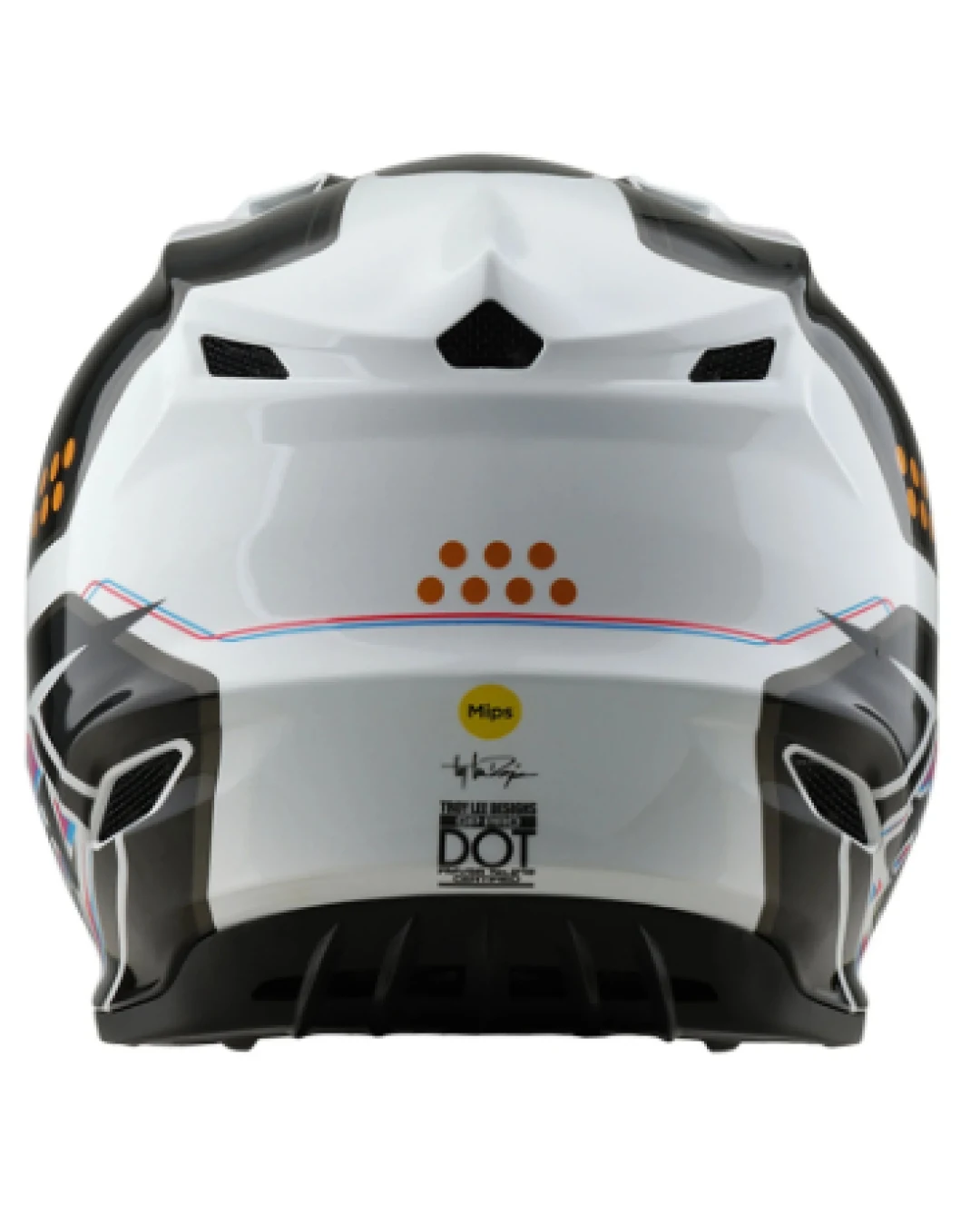 Mотокрос каска TROY LEE DESIGNS GP Pro Mips - Trooper White/Black