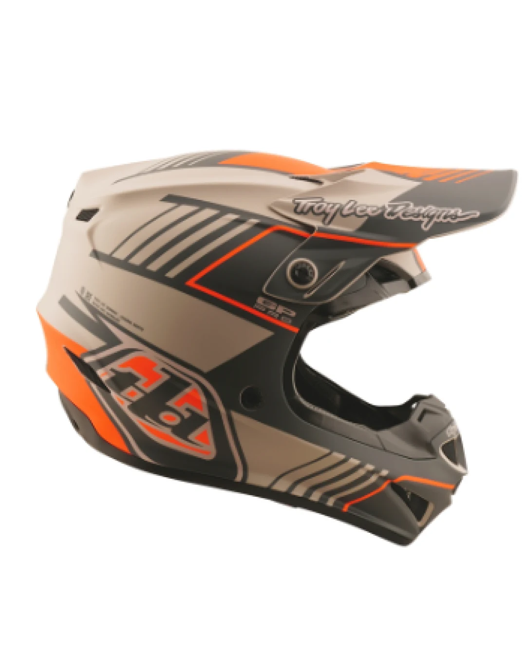 Mотокрос каска TROY LEE DESIGNS GP Pro Segment - Taupe