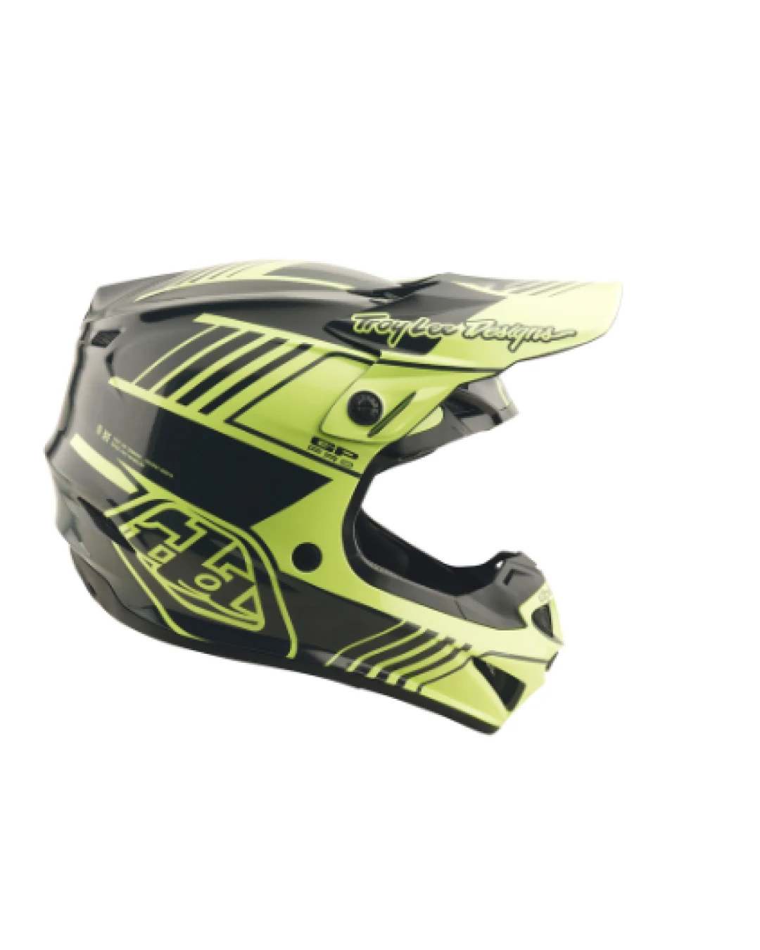 Mотокрос каска TROY LEE DESIGNS GP Pro Segment - Yellow