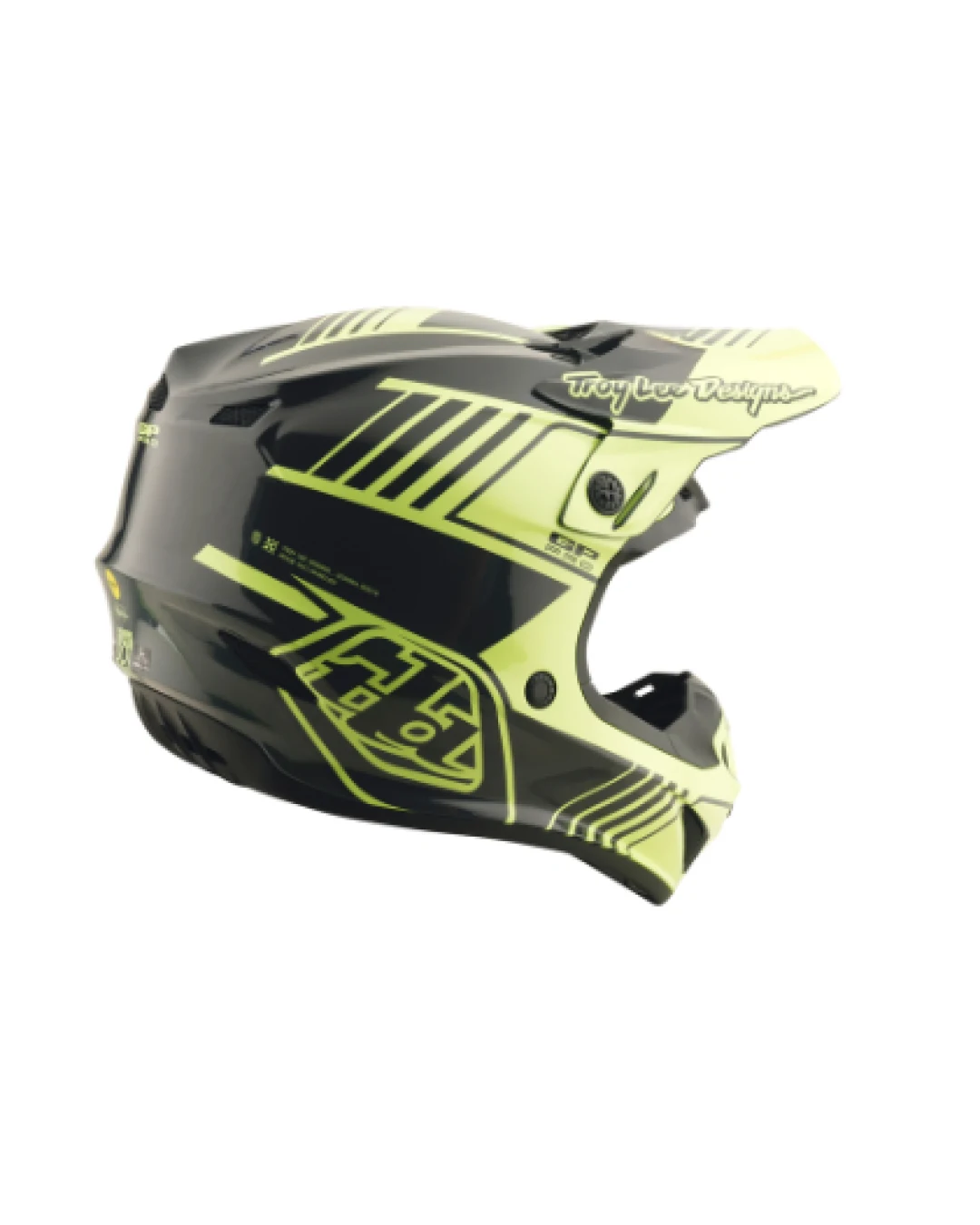 Mотокрос каска TROY LEE DESIGNS GP Pro Segment - Yellow