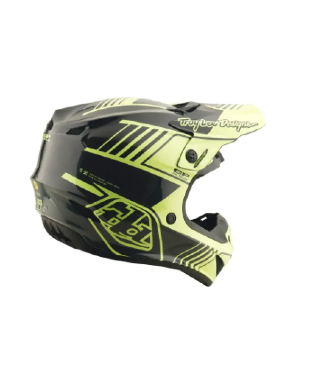 Mотокрос каска TROY LEE DESIGNS GP Pro Segment - Yellow