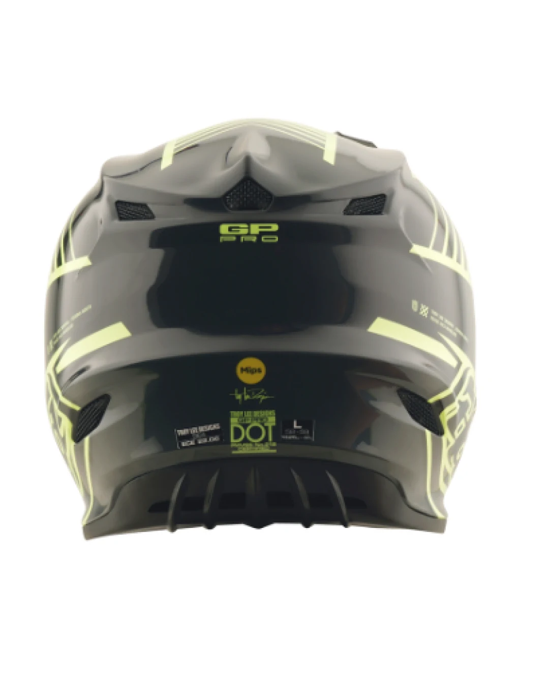 Mотокрос каска TROY LEE DESIGNS GP Pro Segment - Yellow