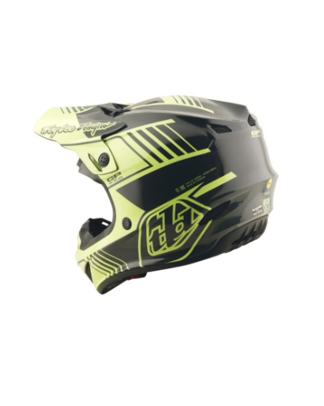 Mотокрос каска TROY LEE DESIGNS GP Pro Segment - Yellow