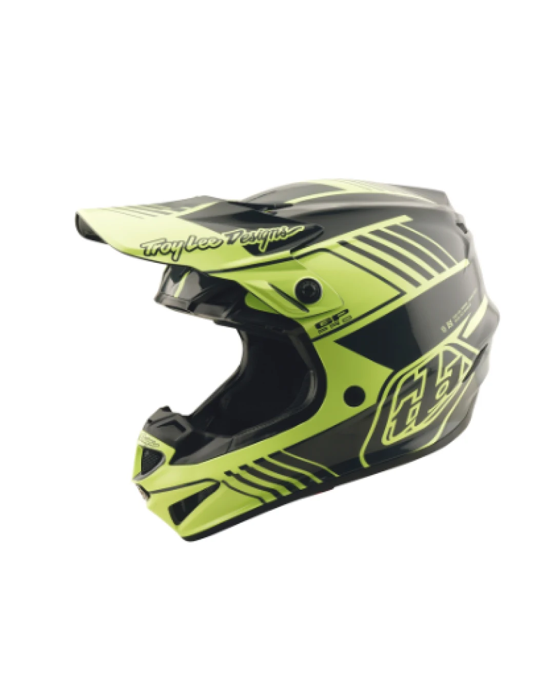 Mотокрос каска TROY LEE DESIGNS GP Pro Segment - Yellow