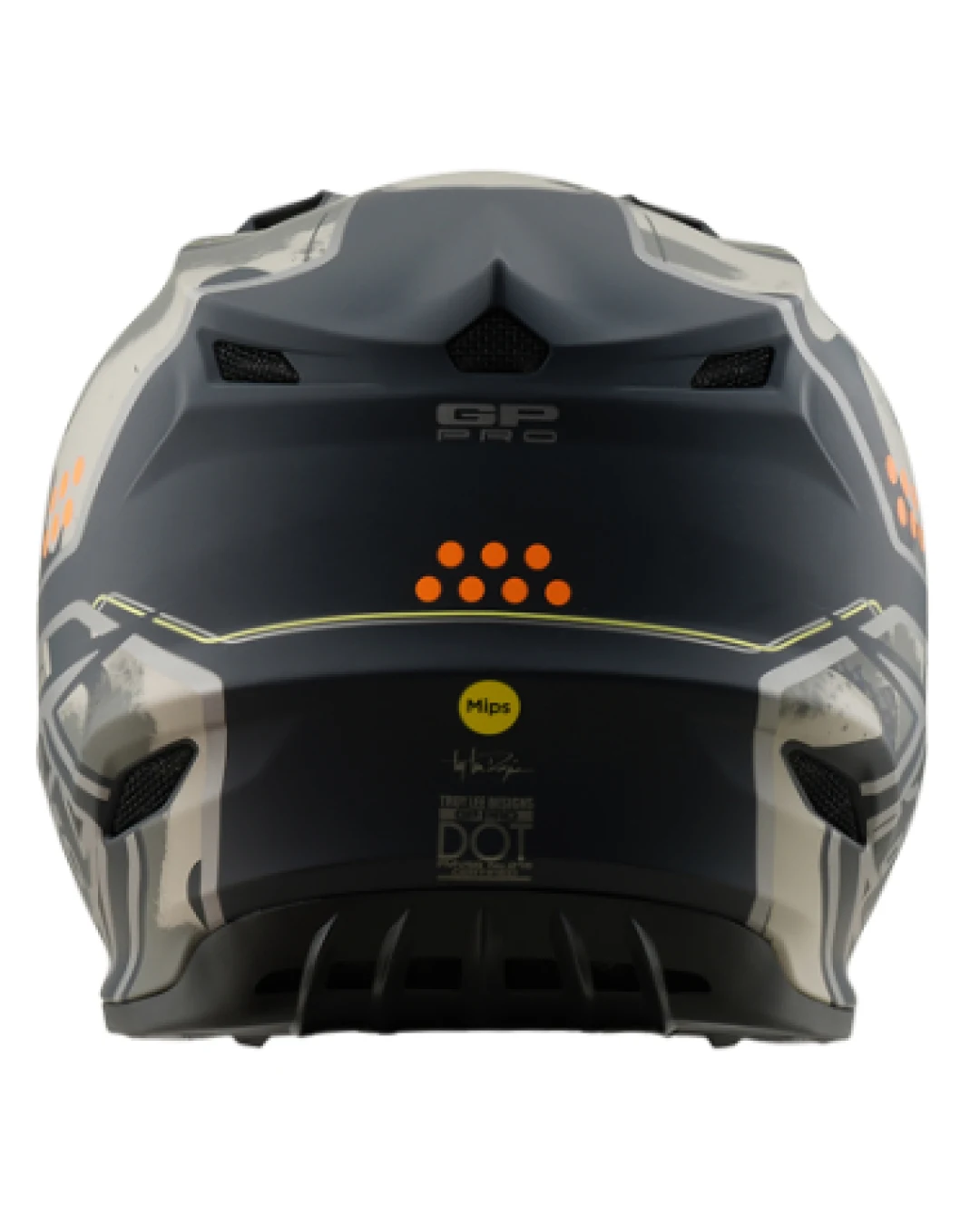 Mотокрос каска TROY LEE DESIGNS GP Pro Trooper - Black/Caper