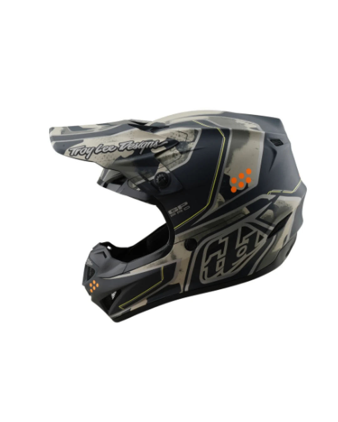 Mотокрос каска TROY LEE DESIGNS GP Pro Trooper - Black/Caper