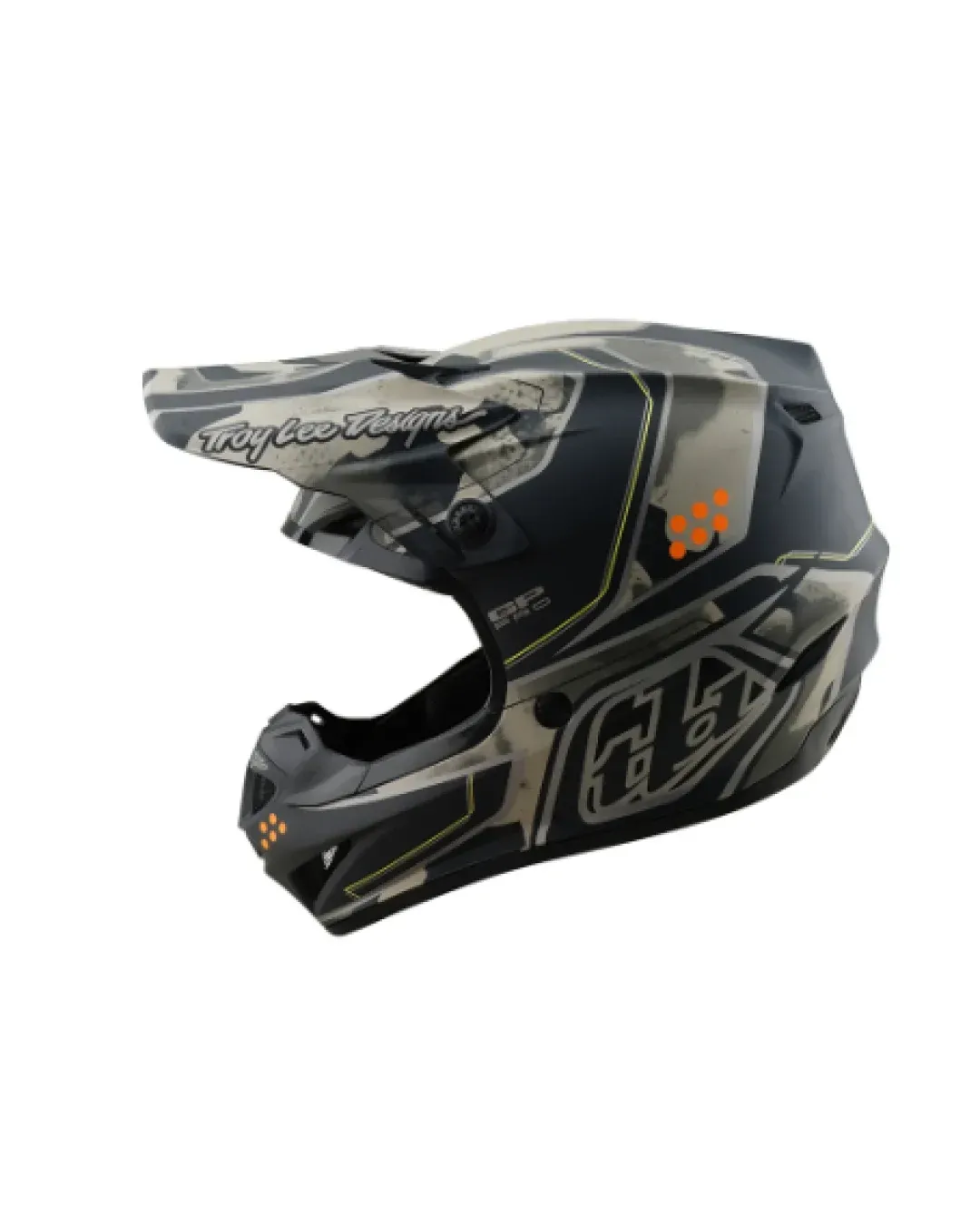 Mотокрос каска TROY LEE DESIGNS GP Pro Trooper - Black/Caper