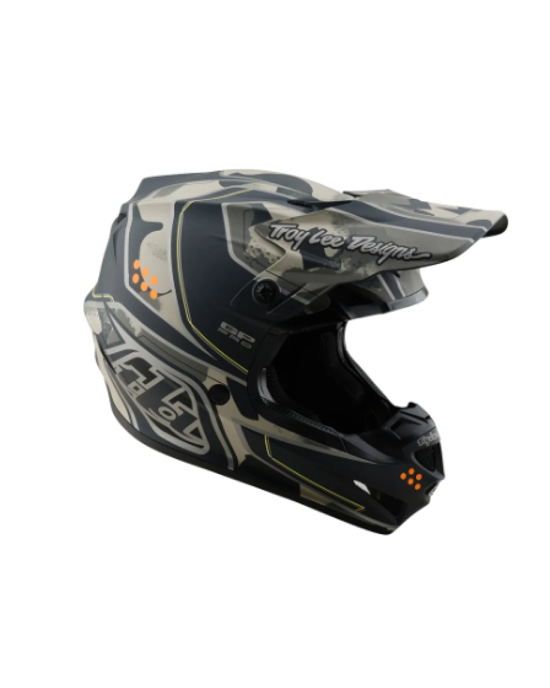 Mотокрос каска TROY LEE DESIGNS GP Pro Trooper - Black/Caper
