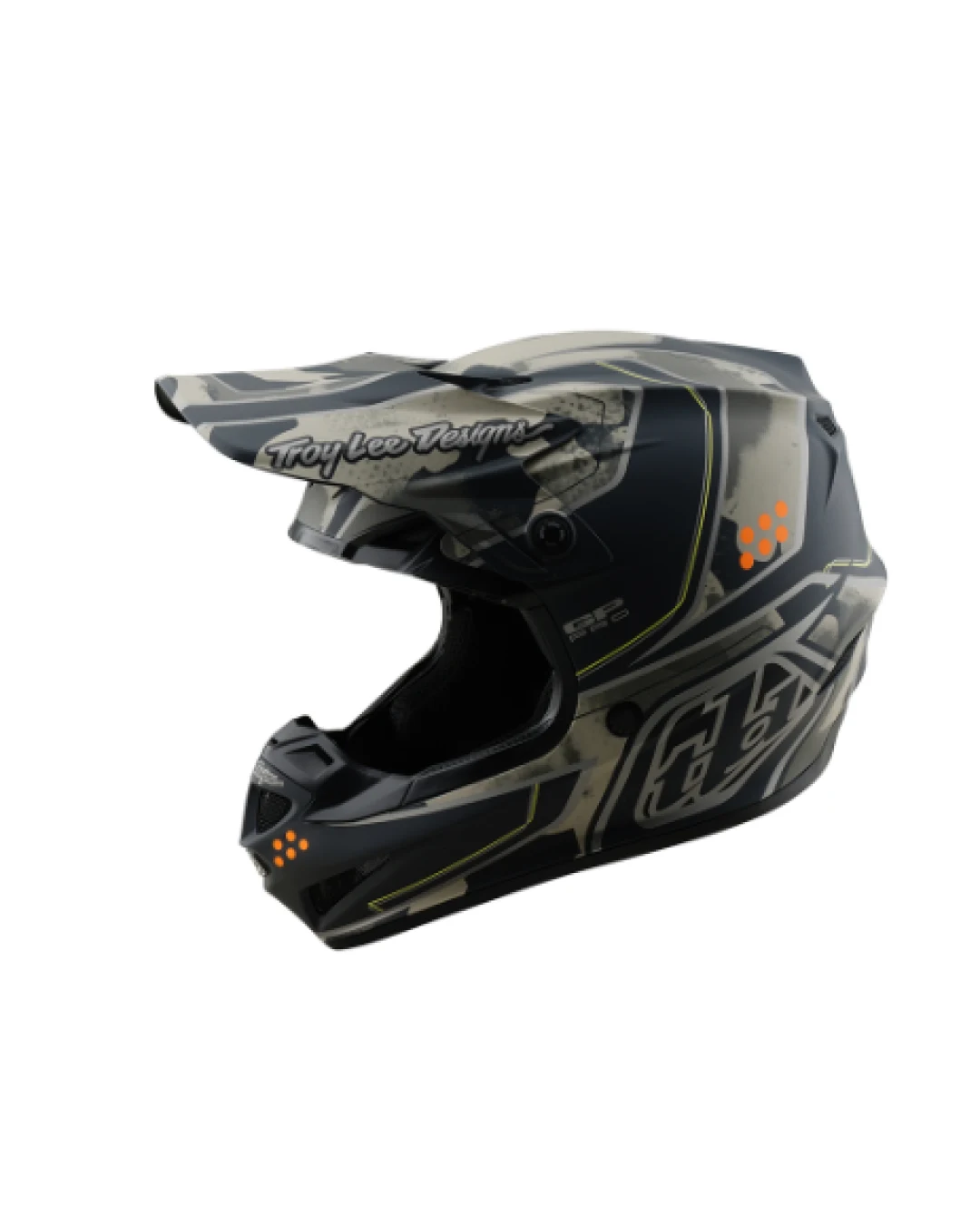 Mотокрос каска TROY LEE DESIGNS GP Pro Trooper - Black/Caper