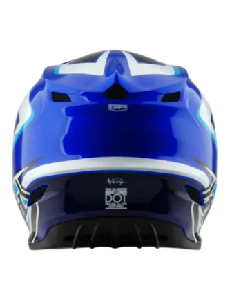 Мотокрос каска TROY LEE DESIGNS GP Shutter - Blue/White