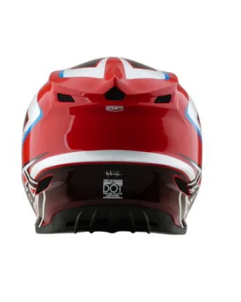 Мотокрос каска TROY LEE DESIGNS GP Shutter - Red/White