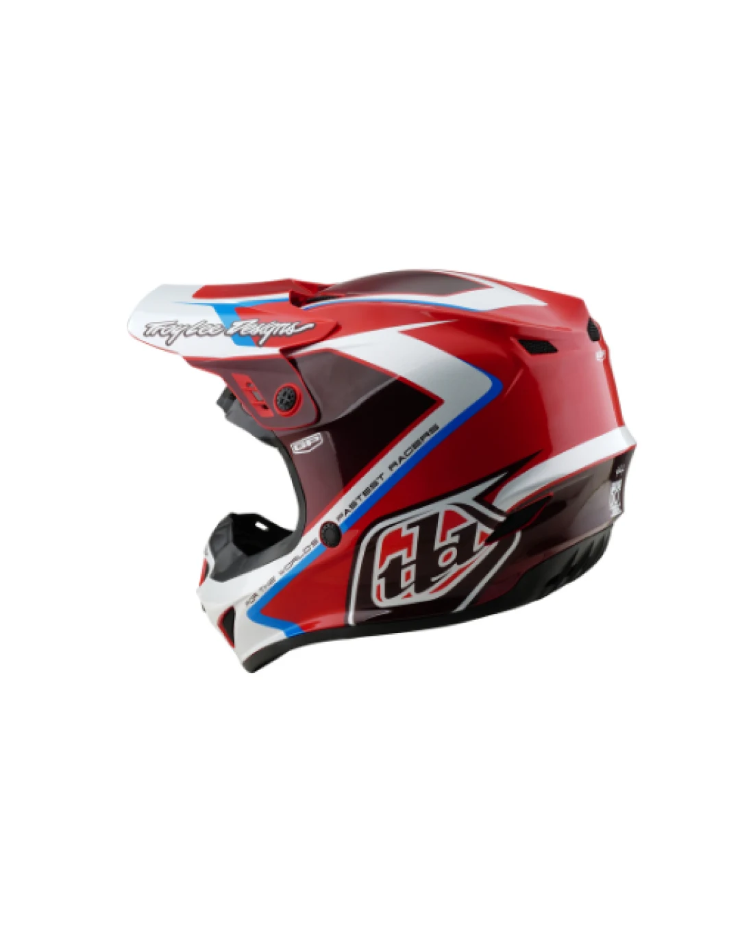 Мотокрос каска TROY LEE DESIGNS GP Shutter - Red/White