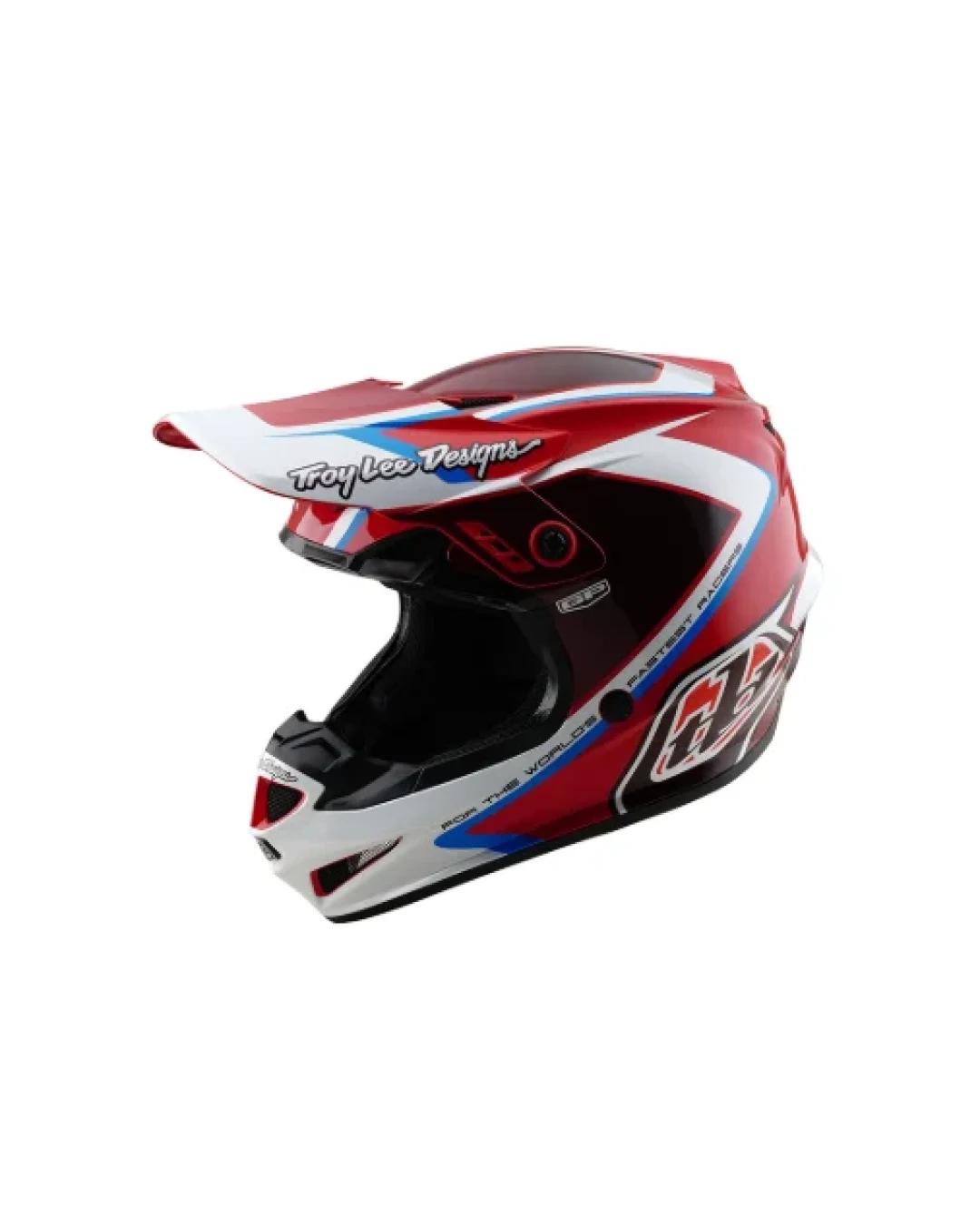 Мотокрос каска TROY LEE DESIGNS GP Shutter - Red/White