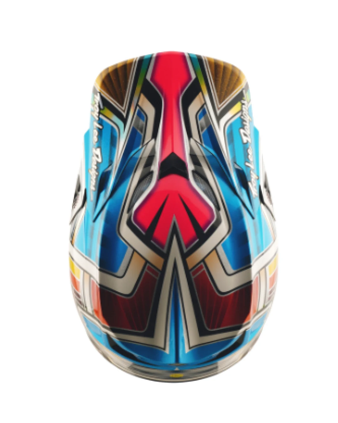 Mотокрос каска TROY LEE DESIGNS SE5 Carbon Lowrider - Grey/Multi