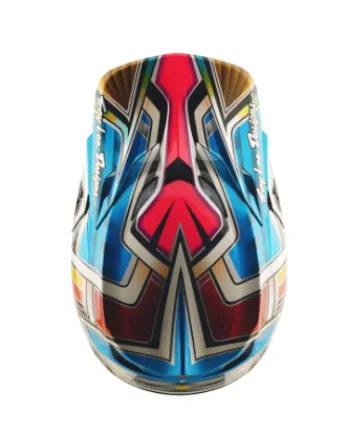 Mотокрос каска TROY LEE DESIGNS SE5 Carbon Lowrider - Grey/Multi