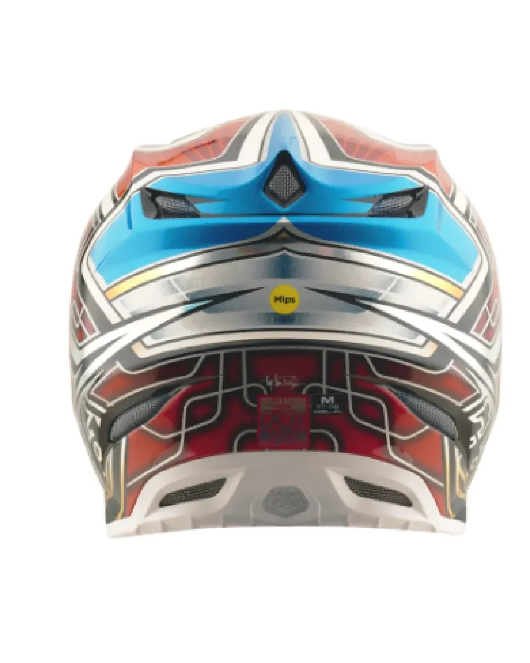 Mотокрос каска TROY LEE DESIGNS SE5 Carbon Lowrider - Grey/Multi
