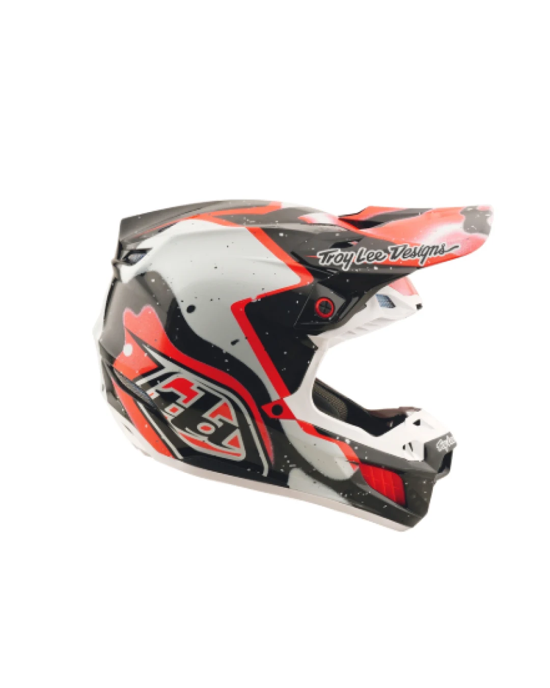 Mотокрос каска TROY LEE DESIGNS SE5 Carbon Membrane  - Black/Red