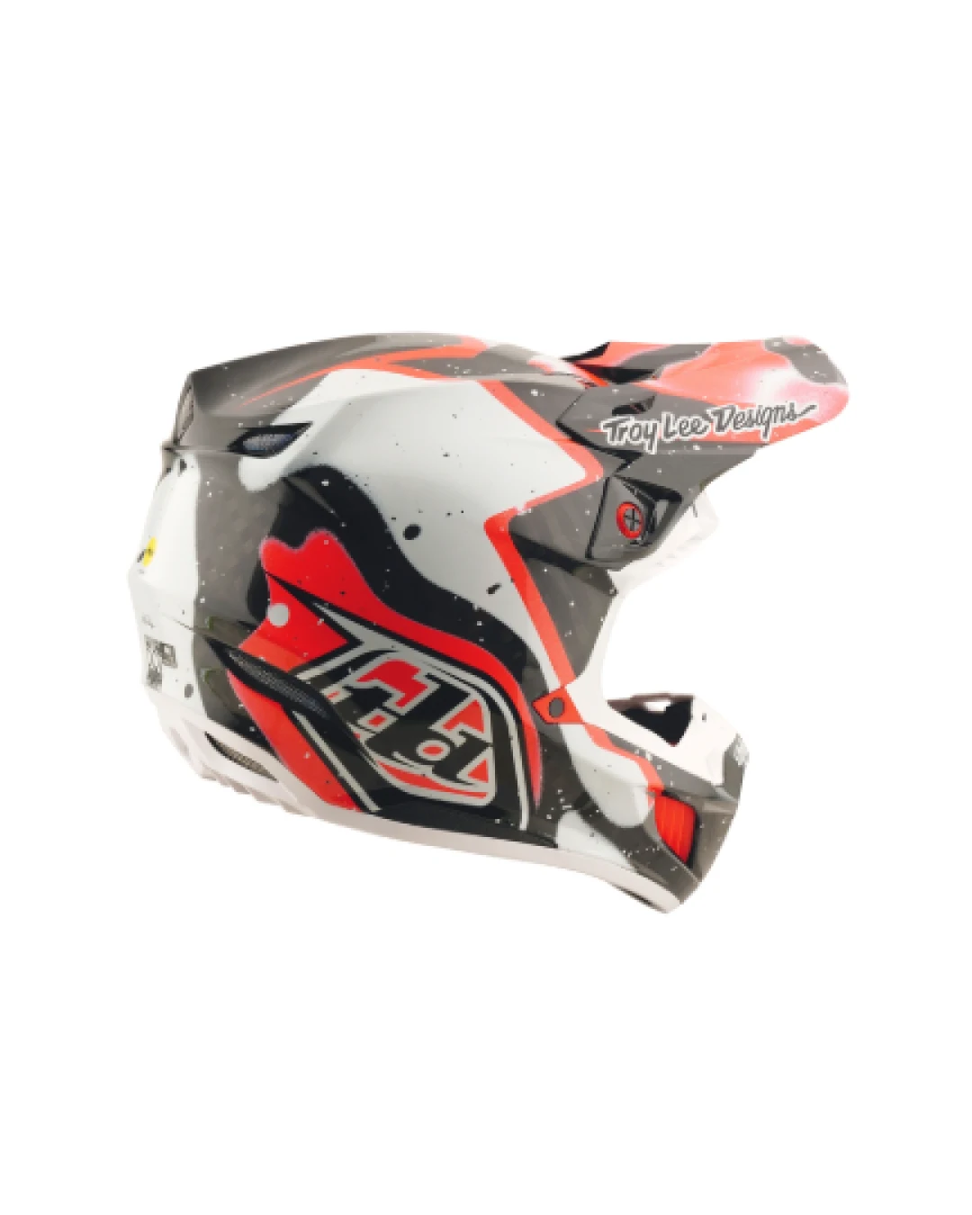 Mотокрос каска TROY LEE DESIGNS SE5 Carbon Membrane  - Black/Red