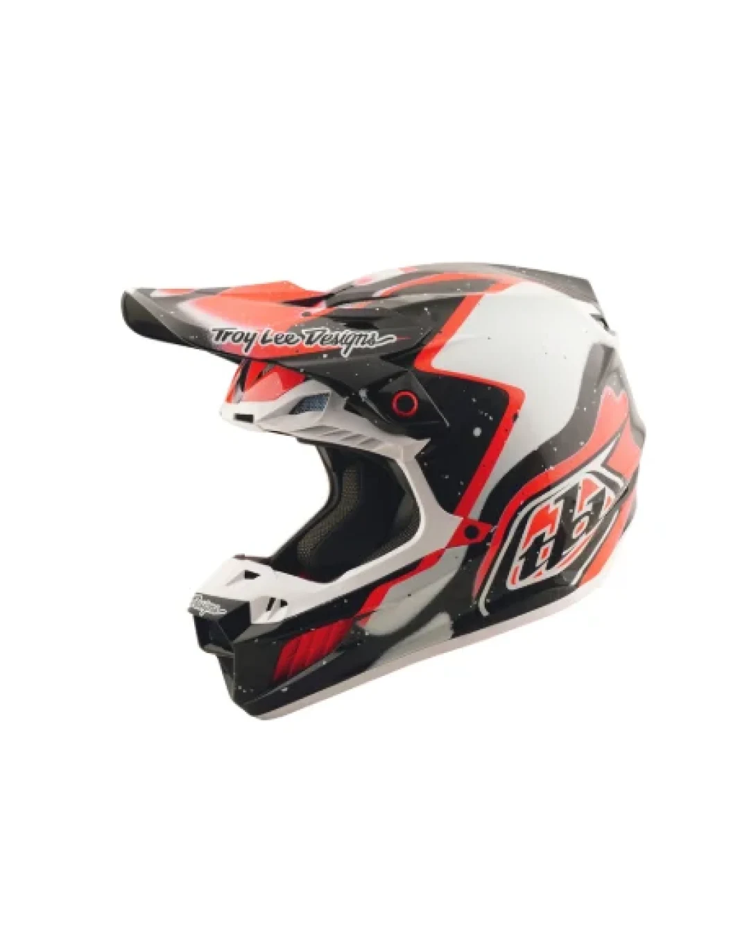 Mотокрос каска TROY LEE DESIGNS SE5 Carbon Membrane  - Black/Red