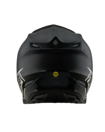 Mотокрос каска TROY LEE DESIGNS SE5 Carbon Mono - Black