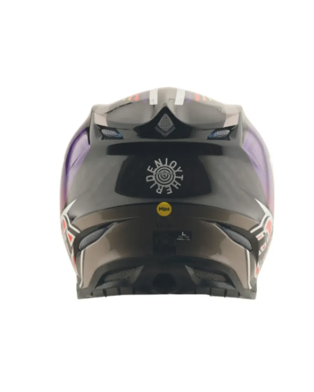 Mотокрос каска TROY LEE DESIGNS SE5 Carbon Stripes - Black/Violet