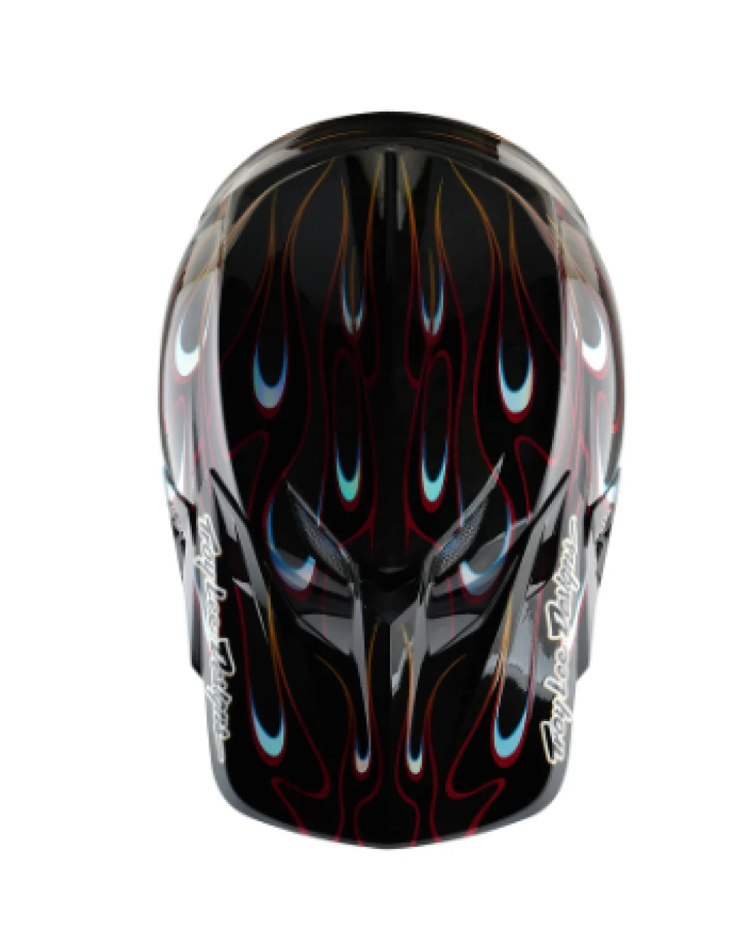 Mотокрос каска TROY LEE DESIGNS SE5 Carbon Torched - Black/Red