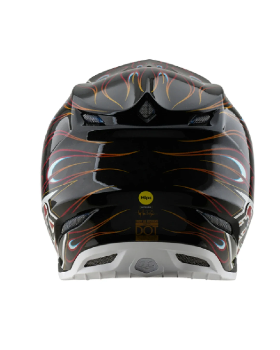 Mотокрос каска TROY LEE DESIGNS SE5 Carbon Torched - Black/Red