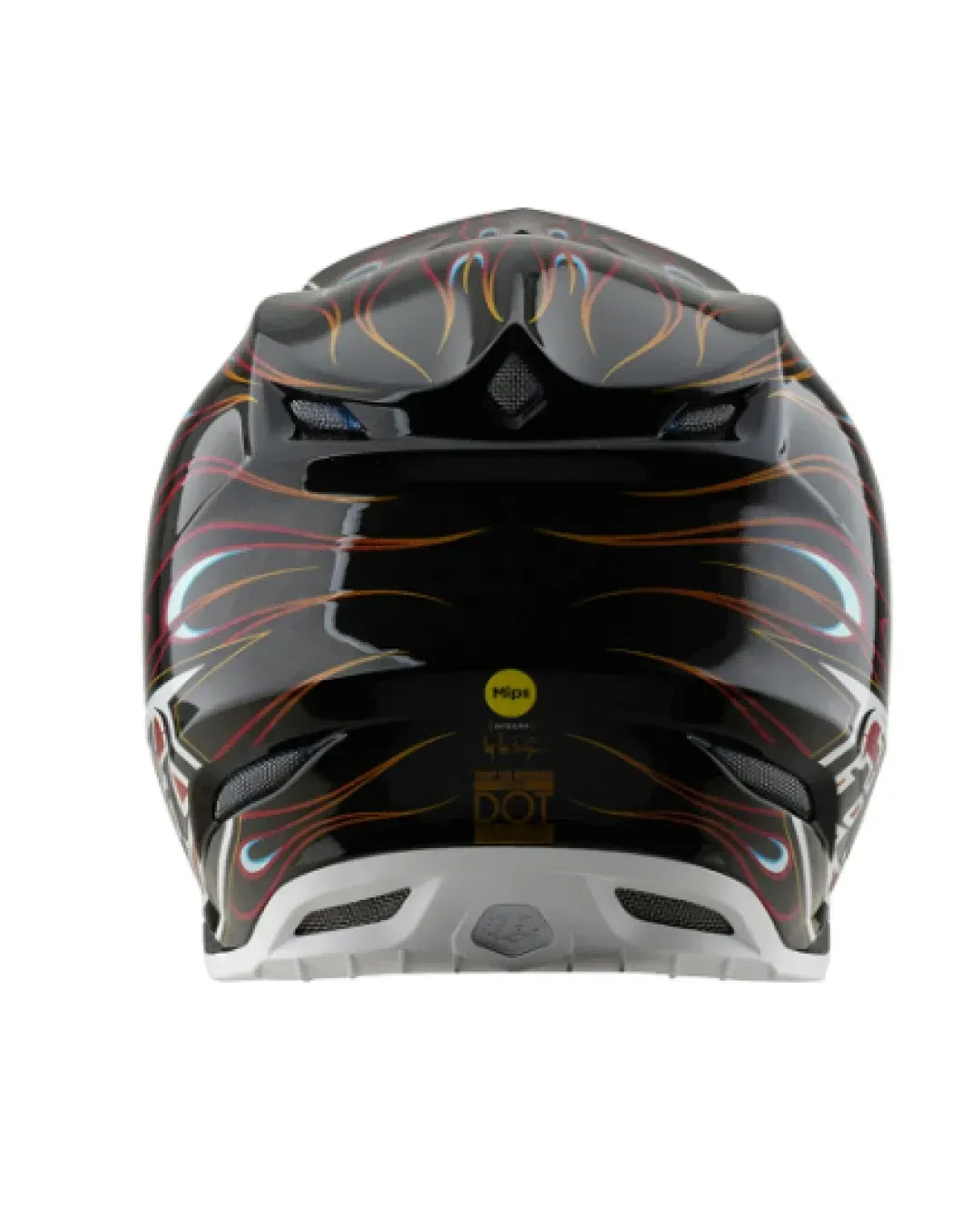Mотокрос каска TROY LEE DESIGNS SE5 Carbon Torched - Black/Red