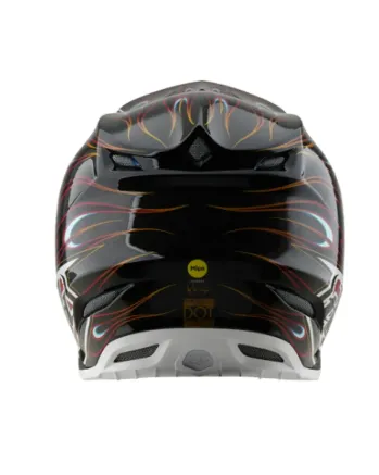 Mотокрос каска TROY LEE DESIGNS SE5 Carbon Torched - Black/Red