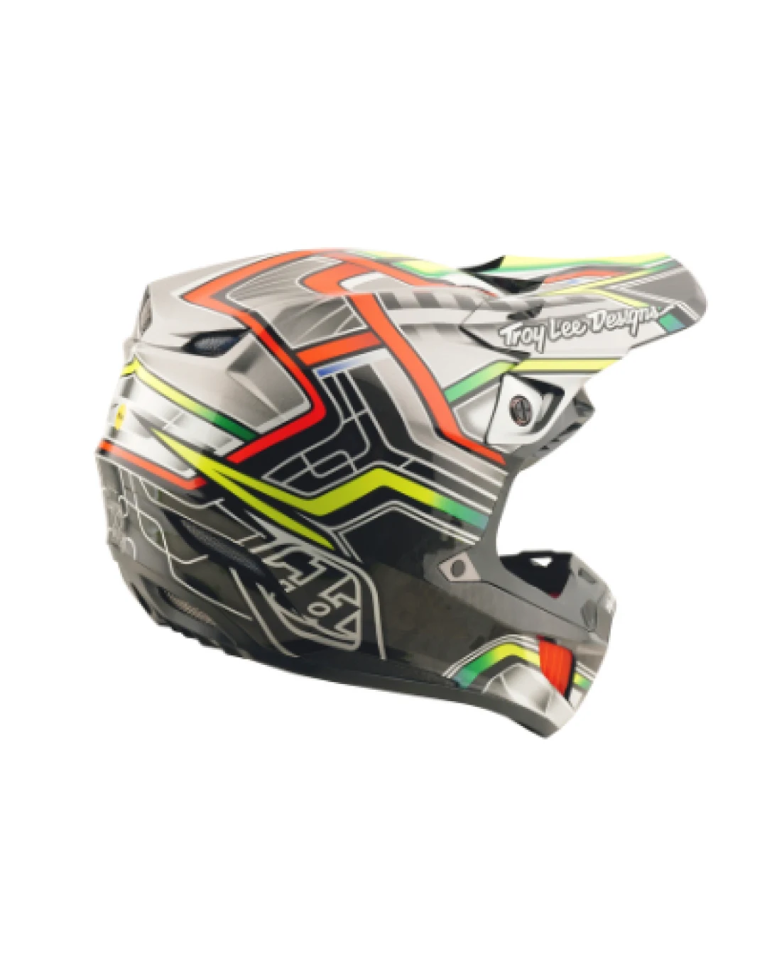 Mотокрос каска TROY LEE DESIGNS SE5 Composite Lowrider - Grey