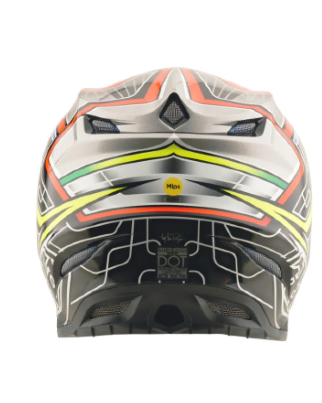 Mотокрос каска TROY LEE DESIGNS SE5 Composite Lowrider - Grey