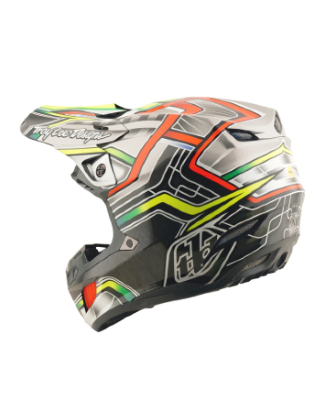 Mотокрос каска TROY LEE DESIGNS SE5 Composite Lowrider - Grey