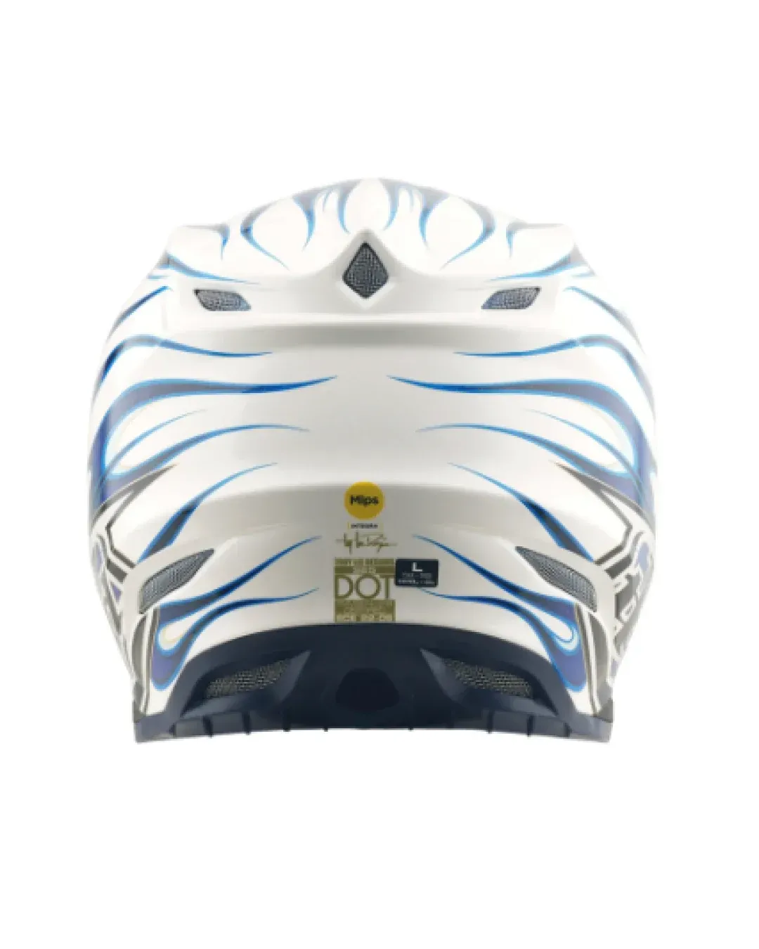 Mотокрос каска TROY LEE DESIGNS SE5 Composite Torched - Blue
