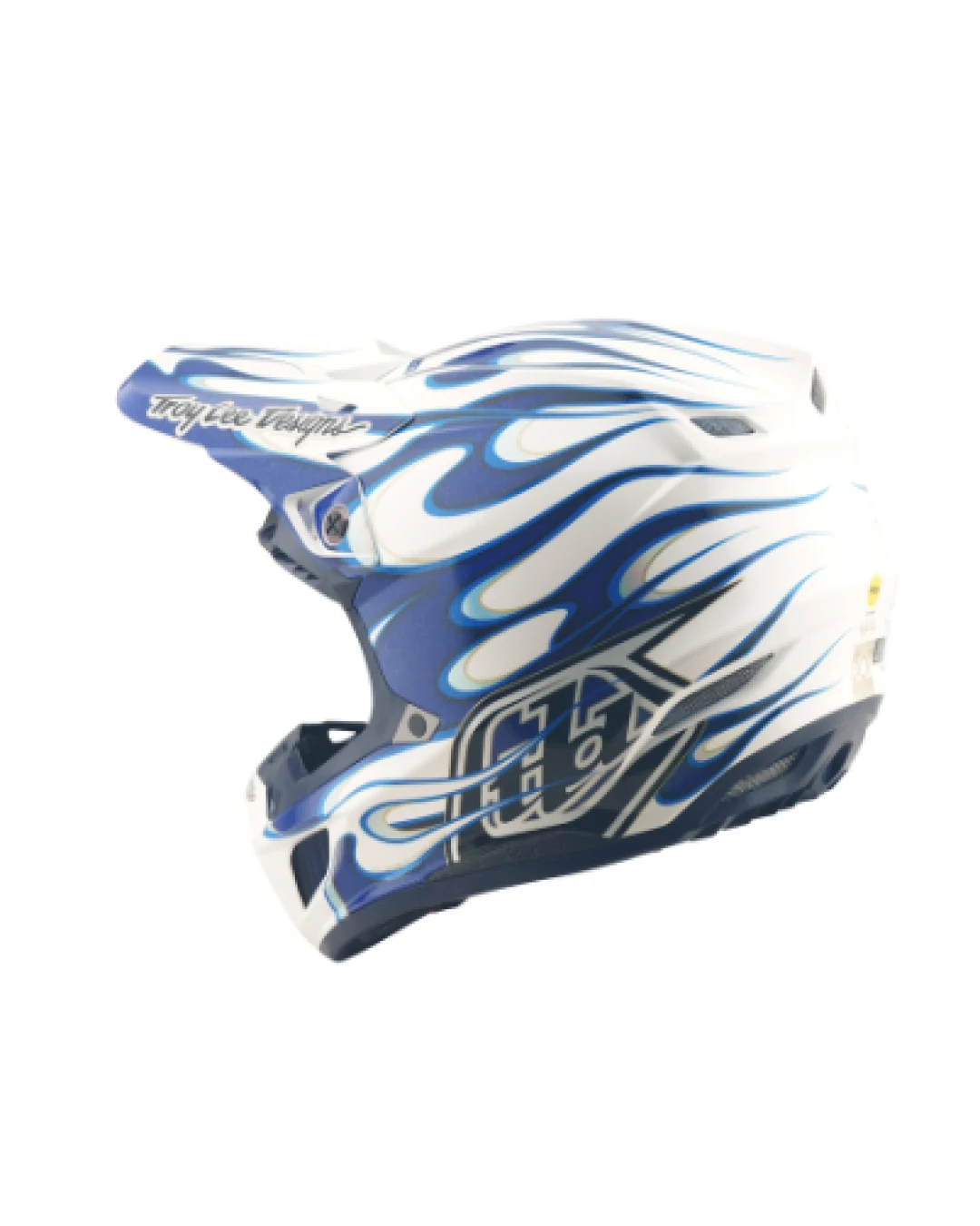 Mотокрос каска TROY LEE DESIGNS SE5 Composite Torched - Blue