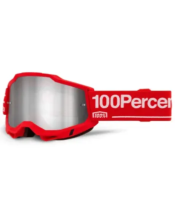 Мотокрос очила 100% ACCURI 2 WOLG MIRROR SILVER