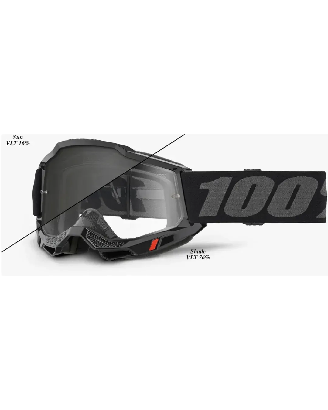 Мотокрос очила 100% Accuri 2 Woods Black - Photochromic
