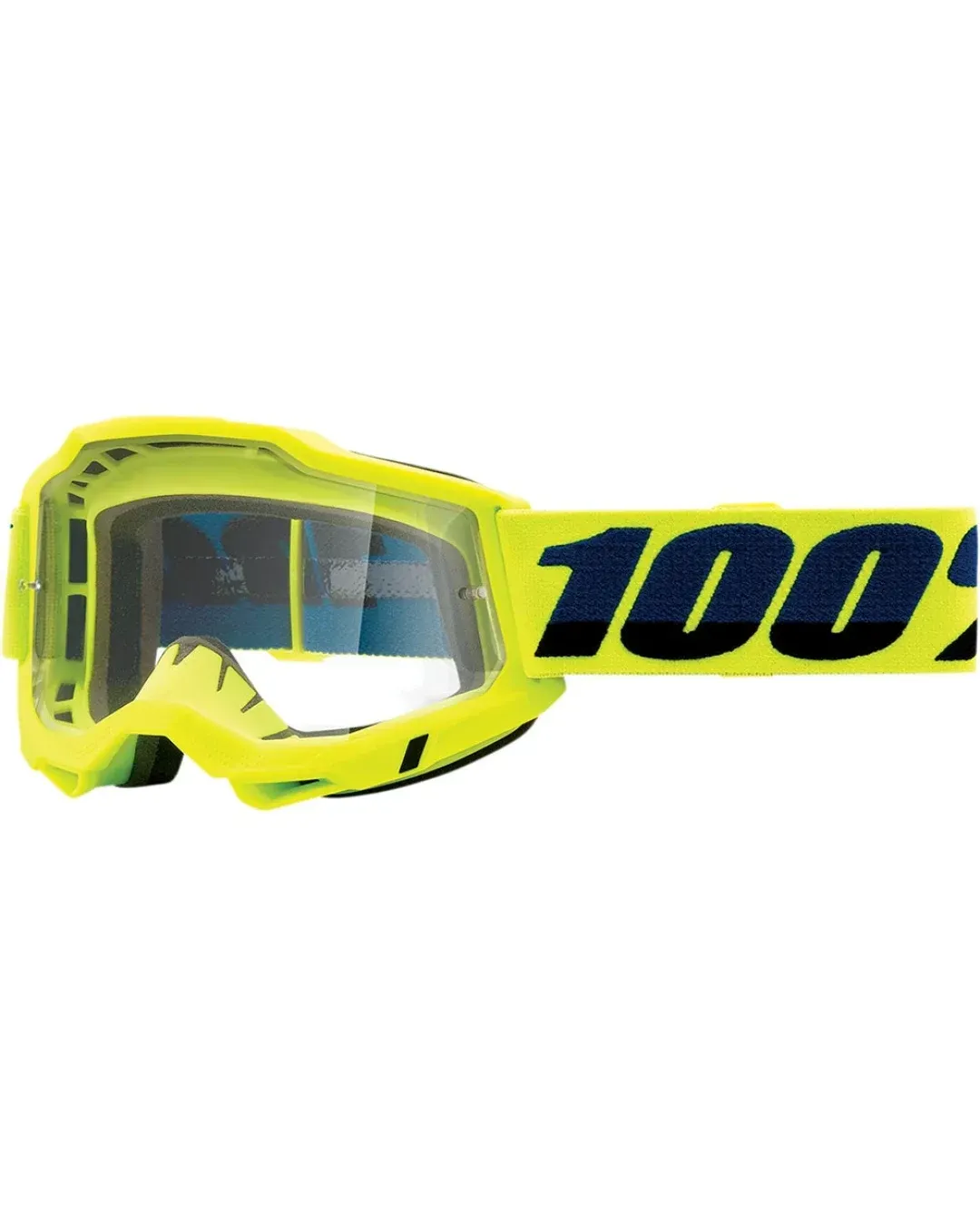 Мотокрос очила 100% ACCURI2 FLUO YELLOW- CLEAR