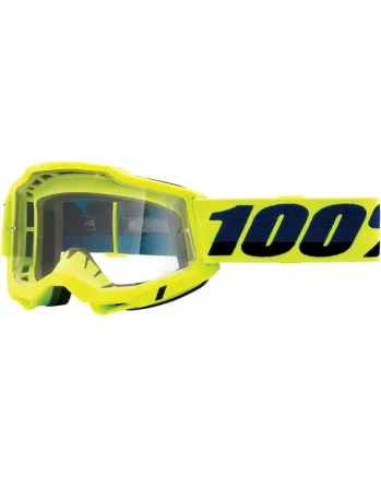Мотокрос очила 100% ACCURI2 FLUO YELLOW- CLEAR
