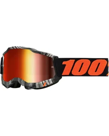 Мотокрос очила 100% ACCURI2 GEOSPACE - MIRROR RED