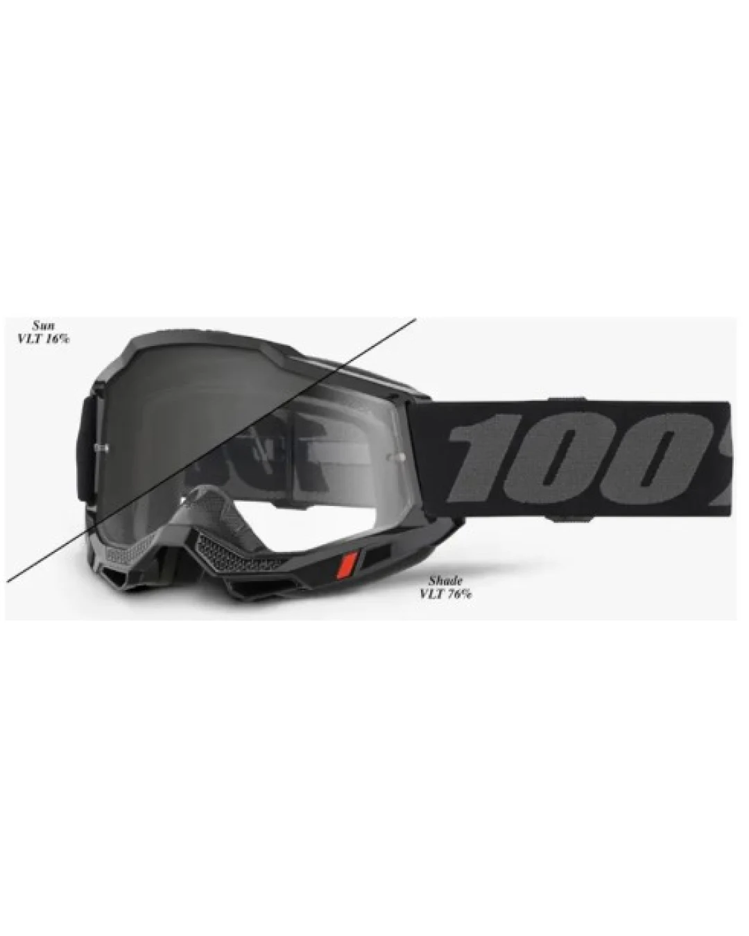 Мотокрос очила 100% ACCURI2 OTG DESERT PHOTOCHROMIC