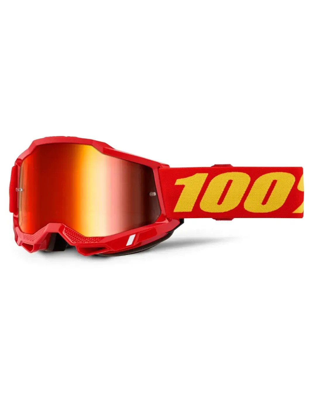 Мотокрос очила 100% ACCURI2 RED - MIRROR RED