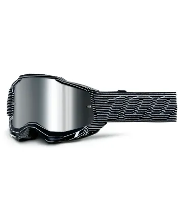 Мотокрос очила 100% ACCURI2 SILO - MIRROR SILVER FLASH