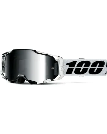 Мотокрос очила 100% ARMEGA ATAC MIRROR SILVER
