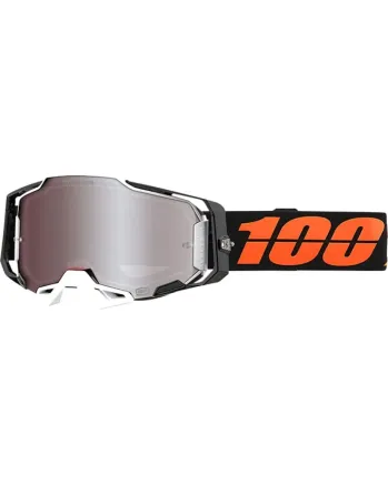 Мотокрос очила 100% ARMEGA BLACKTAIL HIPER SILVER MIRROR
