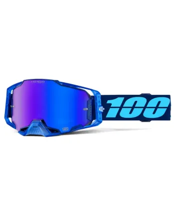 Мотокрос очила 100% ARMEGA HIPER COUPE MIRROR BLUE