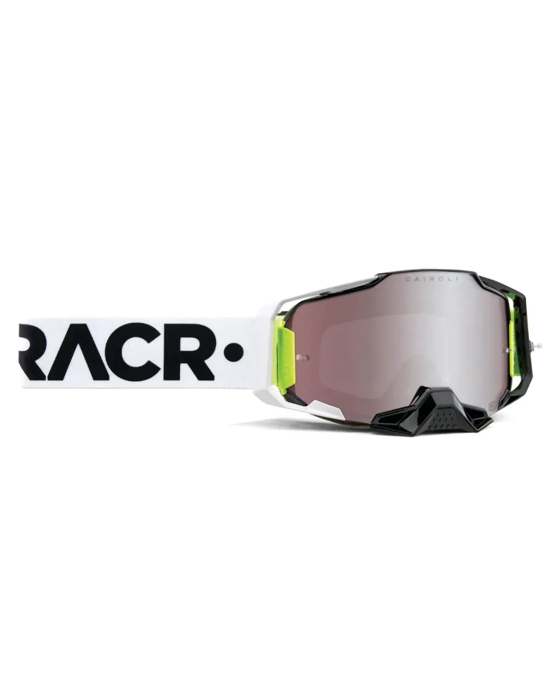 Мотокрос очила 100% ARMEGA HIPER RACR CAIROLI - MIRROR SILVER