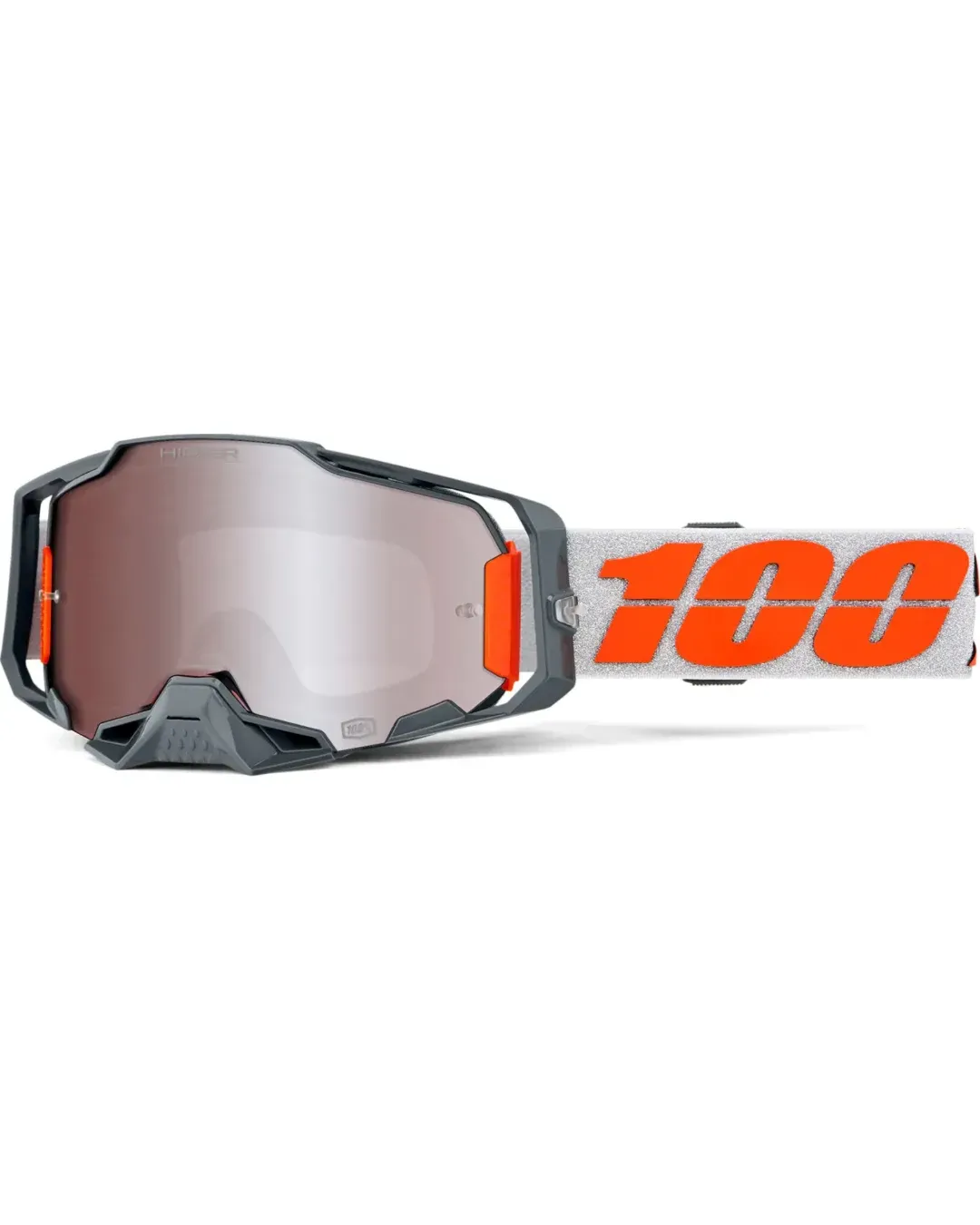 Мотокрос очила 100% ARMEGA HIPER SILVER/MIRROR SILVER